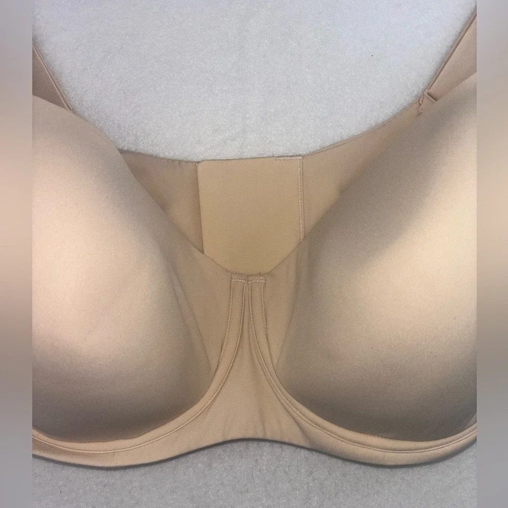 SKIMS Full Coverage Bra NEW Fits Everybody 40DD Tan Brown Comfy Support 40DD 40E - Picture 5 of 12